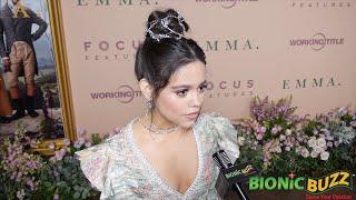 Actress Jenna Ortega Interview at the LA Premiere of Emma