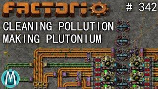 [Factorio 1.1 4K] Angel/Bobs Ep 342: Cleaning Pollution & Making Plutonium