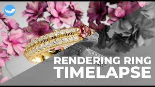 Timelapse: Rendering in Light Tracer Render