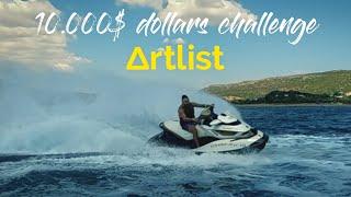 Artlist Challenge wins gets 10.000$ dollars