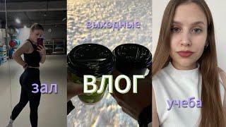 ДНЕВНИК СТУДЕНТКИ | выходные + учебный день