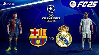 FC 25 - Barcelona vs Real Madrid Ft. Yamal, Mbappe, | UEFA Champions League Final | PS5™ [4K60]