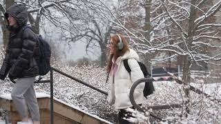 Winter is coming to UW–Madison... the first snowfall