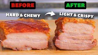 Crispy Pork Belly Tricks No One Knows About | Perfect Crackling