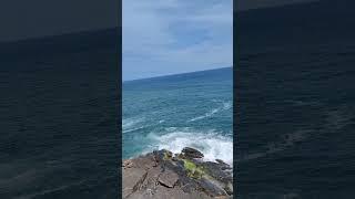 Panorama of Sao Conrado beach, Rio de Janeiro, Brazil  #Shorts