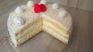 Самый Кокосовый Торт. Нежный, ароматный и невесомый! The Most Coconut Cake. Gentle and weightless!