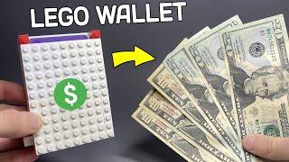 How to make a LEGO Wallet