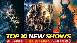 Top 10 New TV Shows to Rule Your AUGUST! | Best Web Series On Netflix & Amazon Prime (2024)