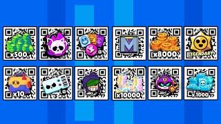 FREE! GEMS & MEGABOXES GIFTS QR CODES  | BRAWL STARS QR CODES 2024  | BRAWL STARS NEW UPDATE