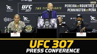 Full UFC 307 Press Conference | UFC 307 | MMA Fighting