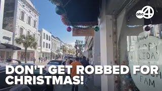 Charleston police offer safety tips for holiday shoppers amid crime uptick