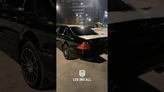 Шумоизоляция всего салона на Mercedes-Benz W220 S-class. Aerocell QP. Павлодар 