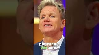 Gordon Ramsay Filets a Salmon in 5 Minutes [#MasterChef] #shorts