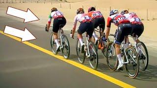 INSANE Crosswinds - Fastest Stage in Women's Cycling HISTORY | UAE Tour 2025 Stage 2