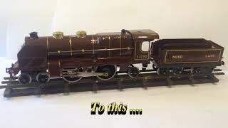 1935 HORNBY NORD 4-4-2 Locomotive Complete Restoration 2017