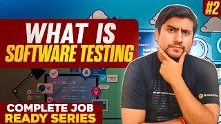 Lecture 2: What is Software Testing? | Job Ready Software Testing Course