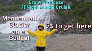 Alaska Cruise Crown Princess | Juneau on a Budget | Mendenhall Glacier Public Bus | Nugget Falls