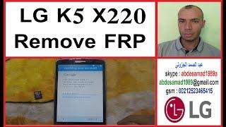 frp reset LG K5 X220-X220G Remove FRP Bypass Google Account