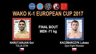 WAKO K-1 EUROPEAN CUP 2017 - FINAL BOUT MEN -71 kg