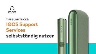 IQOS Support Services selbstständig nutzen | IQOS Support