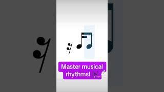 Master Musical Rhythms!  #rhythm #music #rhythmpractice #musiclessons #musicpractice #musicnotes