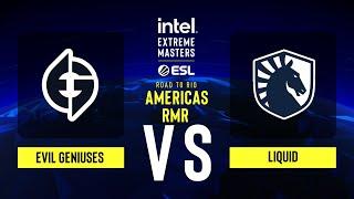 Evil Geniuses vs. Liquid - Map 1 [Ancient] - IEM Road to Rio 2022 Americas RMR