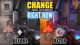 Change These 11 Settings To Improve & Rank Up in Valorant