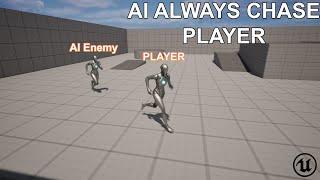 AI That Always Follows The Player - Unreal Engine 5.3 Tutorial