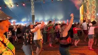 Lindigo (Reunion), end of set, Port Fairy Folk Festival, 09/03/25