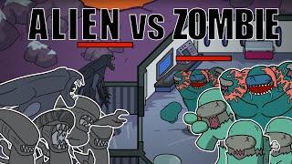 Alien VS Zombie | Among Us Animation