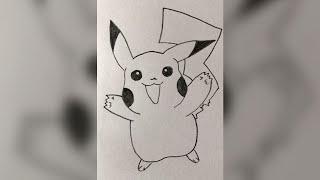 How to Draw PIKACHU Easy | Pokemon | Pencil Sketch