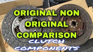 Toyota hi ace clutch components original and non original comparison