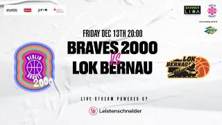 Berlin Braves 2000 vs LOK Bernau (GW11) | BARMER 2. Basketball Bundesliga ProB Nord