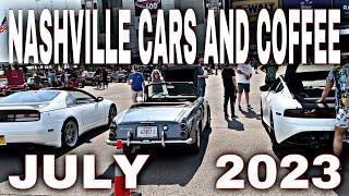 Nashville Cars and Coffee July 2023