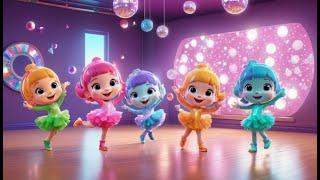 Wiggle Wiggle Dance Party | Energetic Movement Song for Kids | Fun Toddler Rhyme to Get Moving