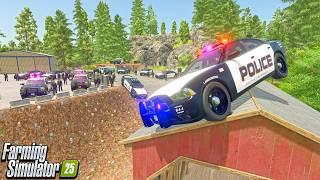 UNLIMITED BUDGET POLICE STATION! BOSS BUILDS FS25