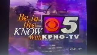 KPHO-TV 5 News at 10pm open January 1, 2002