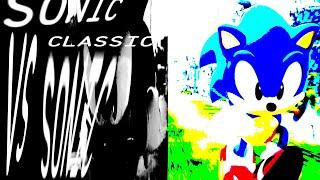 Classic Sonic Vs Sonic (A Stick Nodes Animation)