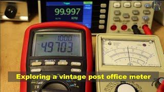 Exploring a vintage post office meter