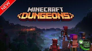 Watch the First 25 Minutes of Minecraft Dungeons, A New Release and Straight into Xbox Game Pass