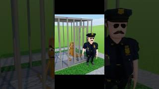 Tung Tung Tung Sahur VS the Policeman! #italianbrainrot #police #sahur #memes #vs