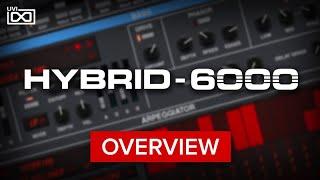 UVI Hybrid 6000 | Overview