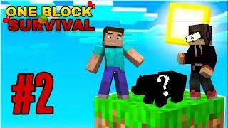 Our New Friend in One Block Survival with Friend | Part - 2