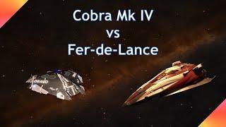 Elite Dangerous - PvP Cobra Mk IV vs FDL