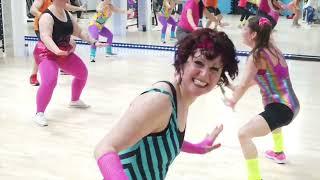 Let's Get Physical! High Fitness 80s Themed Group Fitness Class at WorldGym Southland, Calgary