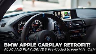 BMW NBT EVO Touch Screen Retrofit Review F30 F80 Retrofit My Bimmer Carplay Fullscreen