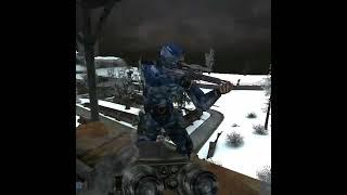 Враждебный и нет. WINTER MOD v 1.0 #stalker