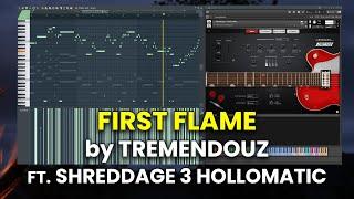 "First Flame" Virtual Electric Guitar Demo Playthrough (by Tremendouz)