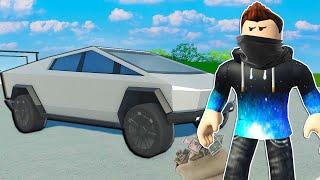 I Bought a Tesla Cybertruck to Help Me Escape the Police! (Roblox Southwest Florida)