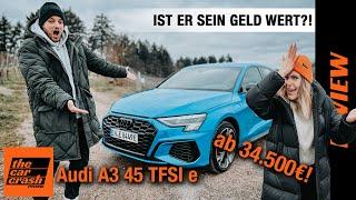 Audi A3 Sportback 45 TFSI e (2022) MUSS das sein? 245 PS Plug in-Hybrid! Fahrbericht | Review | Test